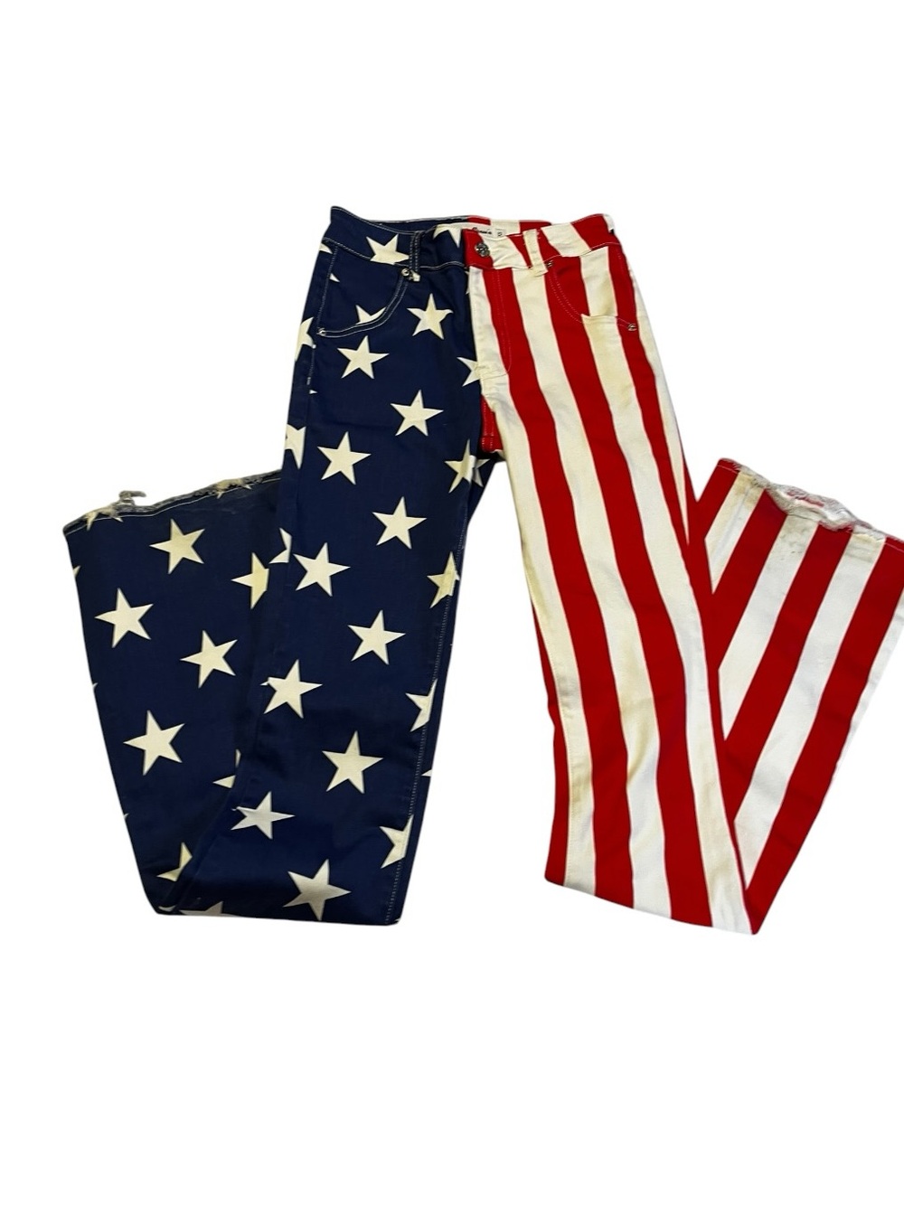 Ranch Dress’n Stars & Stripes Jeans - Red, White & Blue
